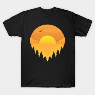 Sunset landscape T-Shirt